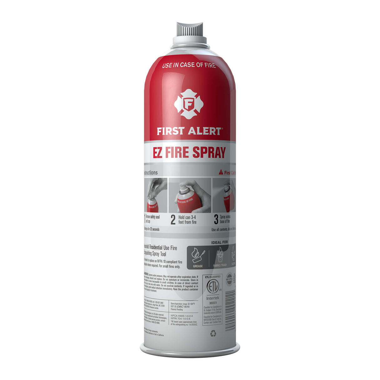 EZ Fire Spray Front Vierw