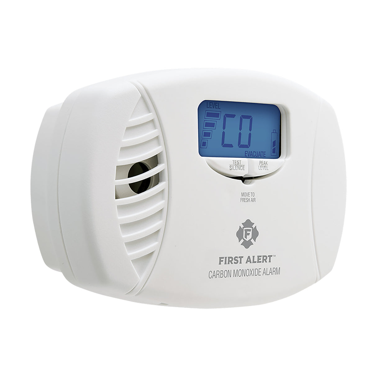 Carbon Monoxide Alarm at an Angle