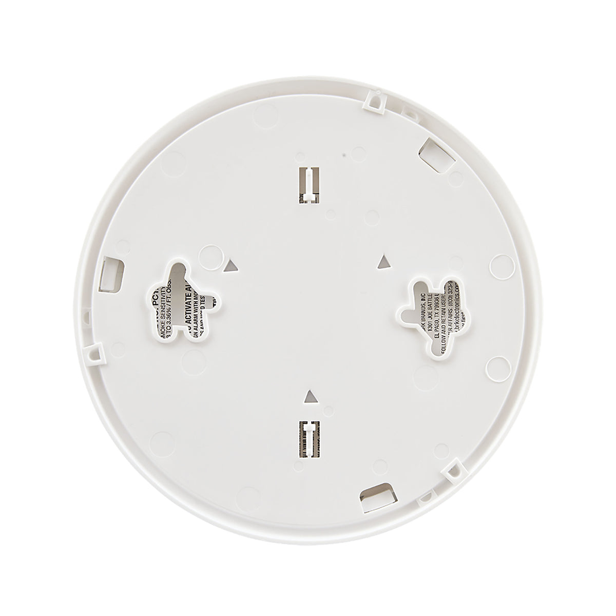 PRC710V Combination Smoke and CO Alarm with 10-Year Battery with Voice Alerts - Back
