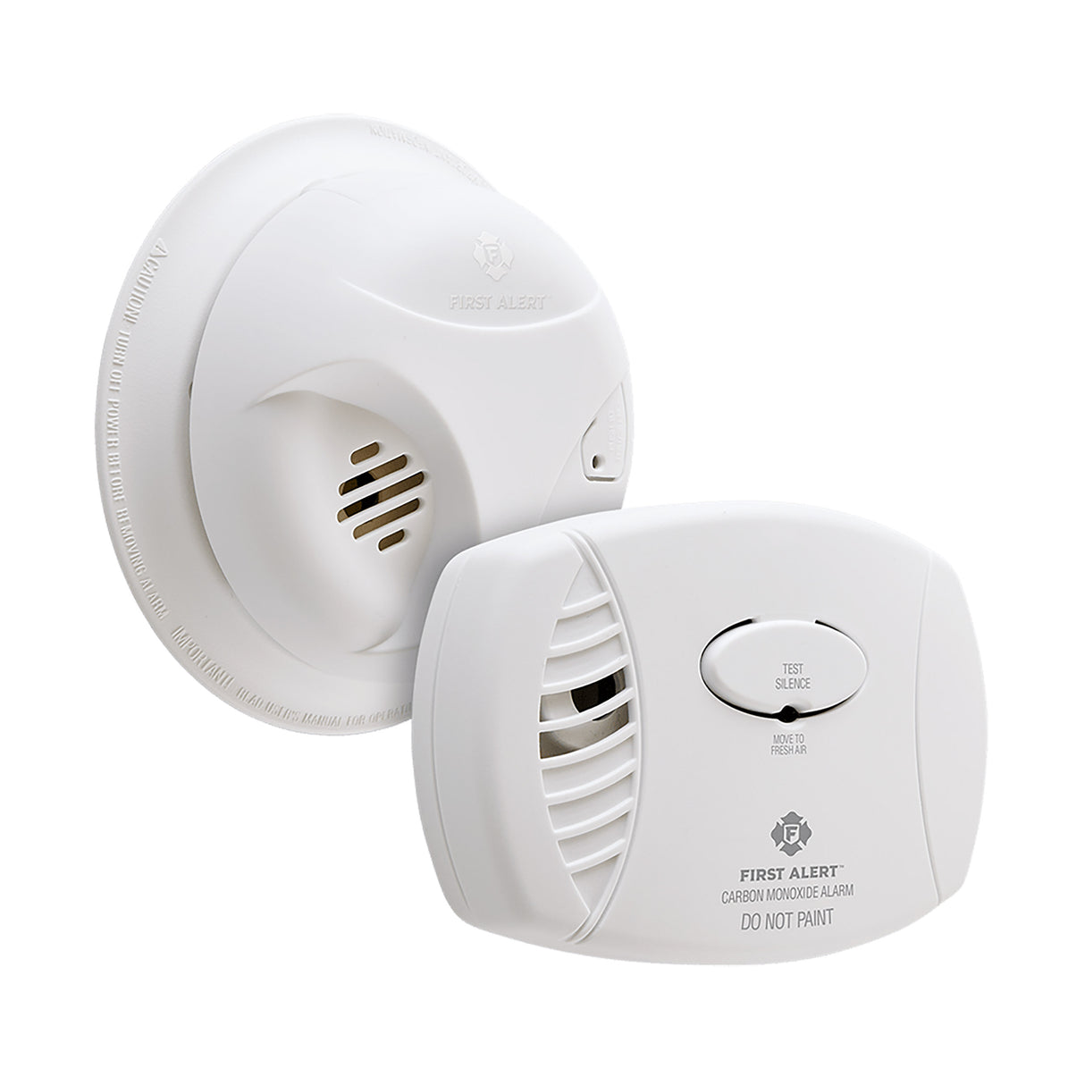 CO403 Smoke and Carbon Monoxide Alarm Combo Pack - At an Angle