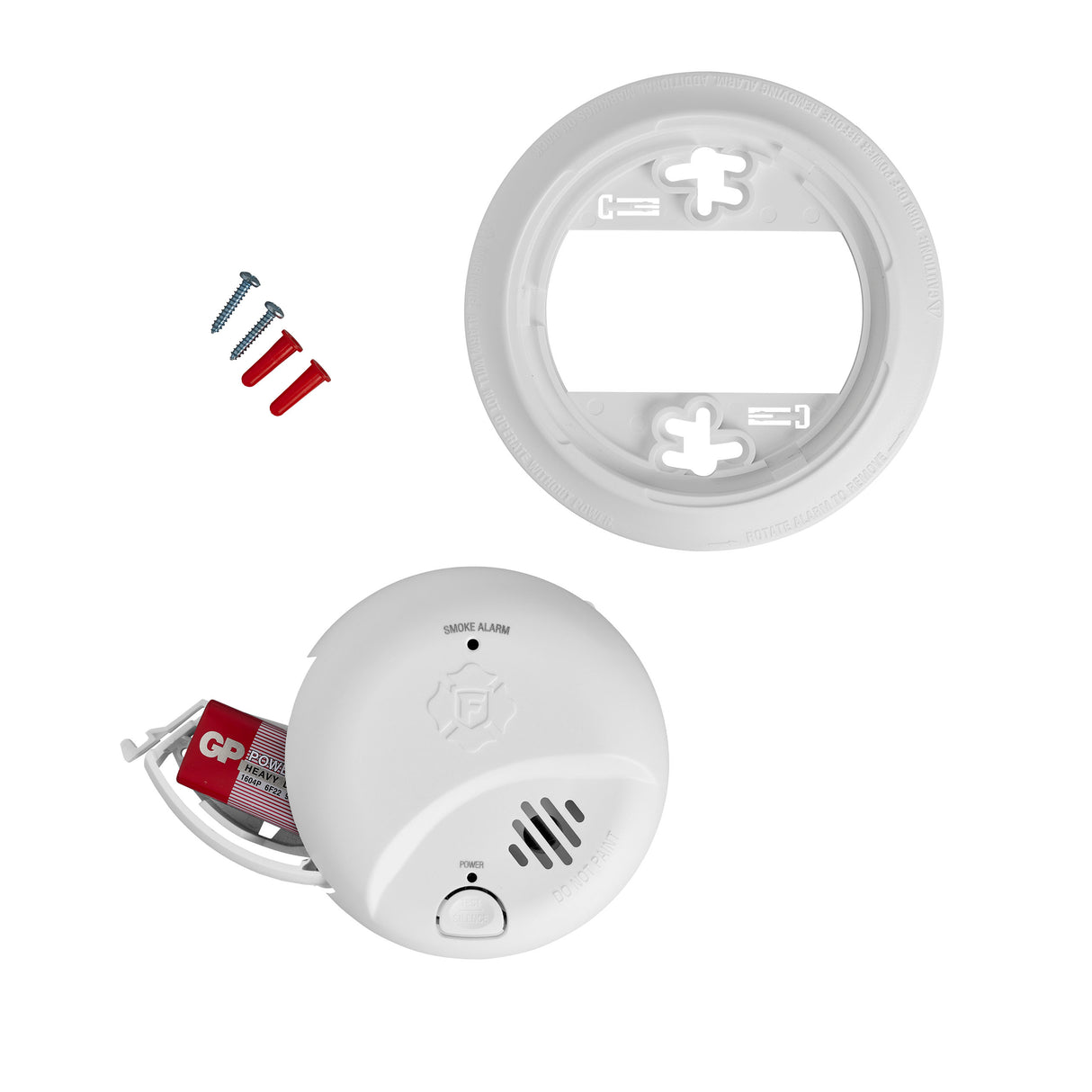 Battery-Operated Smoke Alarm