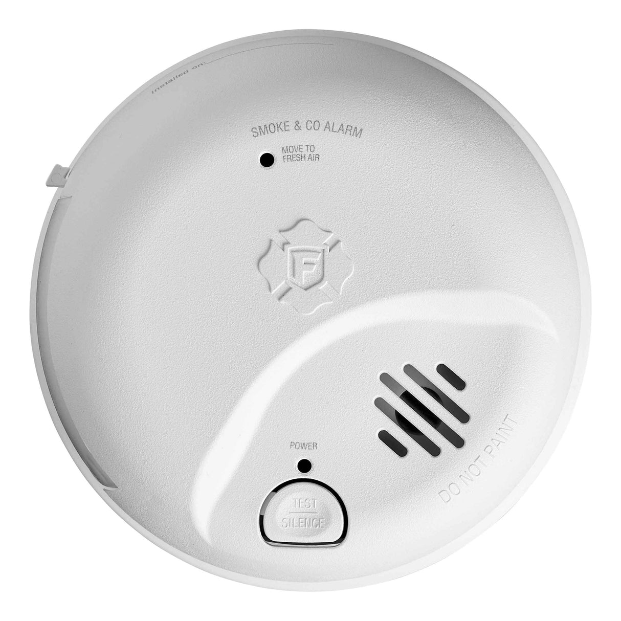 Interconnect Hardwire 2-in-1 Smoke and CO Alarm with Battery Backup