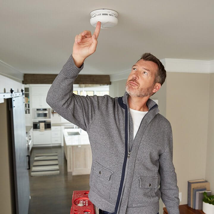 Dual Sensor Home Smoke Alarms