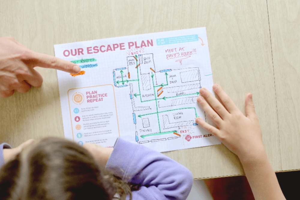 Home Escape Plan Worksheet