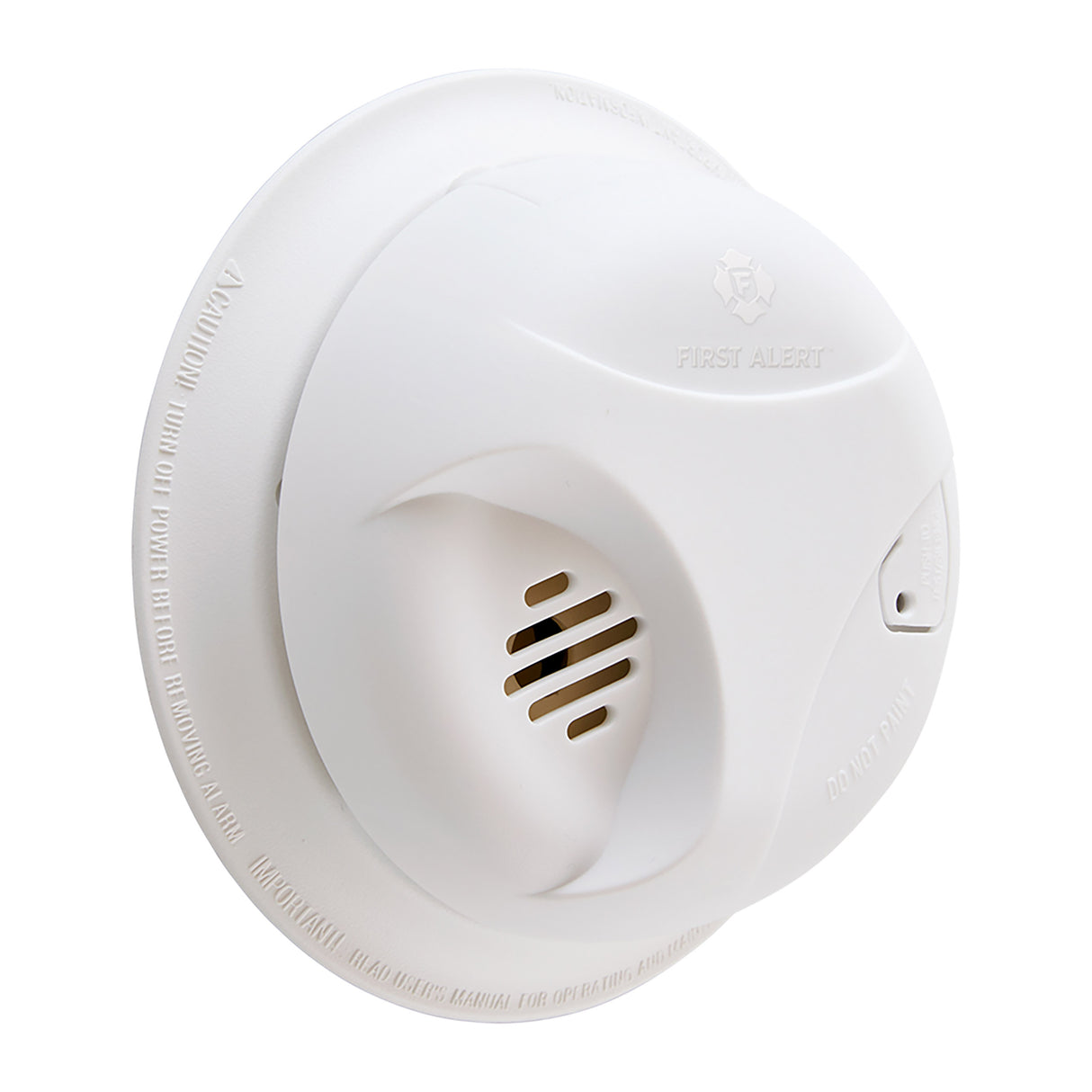 SA303 Battery Operated Ionization Smoke Alarm - Angle