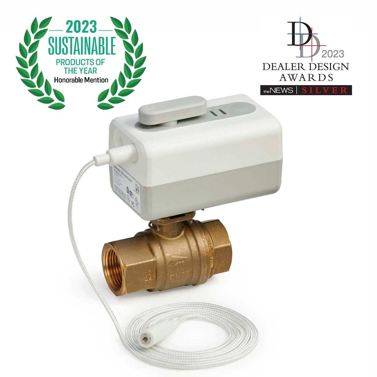 WiFi Actuator with 1/2 in NPT Ball Valve