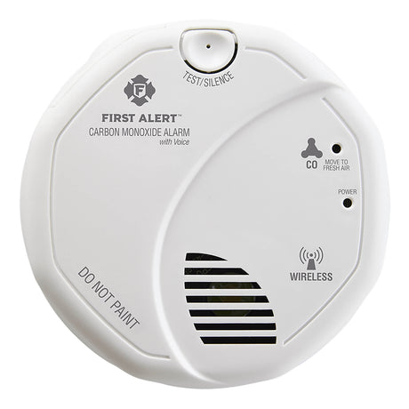 SkuImg;CO511B;CO511B_Front_900x900px.jpg;CO511B Wireless Interconnected Carbon Monoxide Alarm with Voice Location - Front