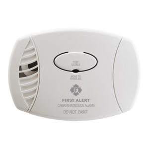 CARBON MONOXIDE PLUG-IN ALARM WITH BATTERY BACKUP