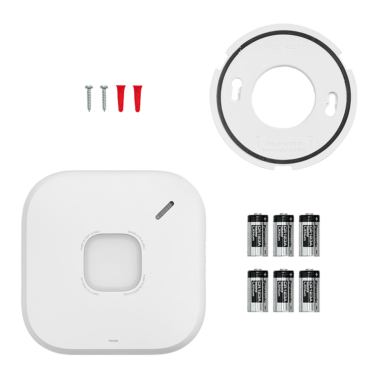 Accessories of Battery powered Smart Smoke and CO Alarm
