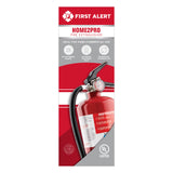 Front Package - Rechargeable Fire Extinguisher (Red)