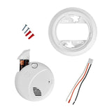 Interconnect Hardwire Smoke Alarm with Battery Backup and Voice Alerts