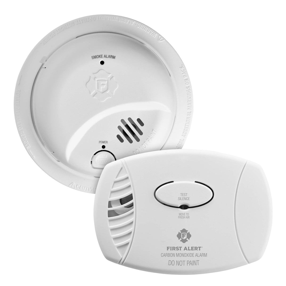 Battery-Operated Smoke Alarm & Battery-Operated CO Alarm Value Pack