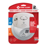 Battery-Operated Smoke Alarm & Battery-Operated CO Alarm Value Pack