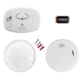 10-Year Battery Smoke Alarm and Plug-In CO Alarm Value Pack