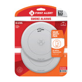 10-Year Battery Smoke Alarm with Slim Profile Design