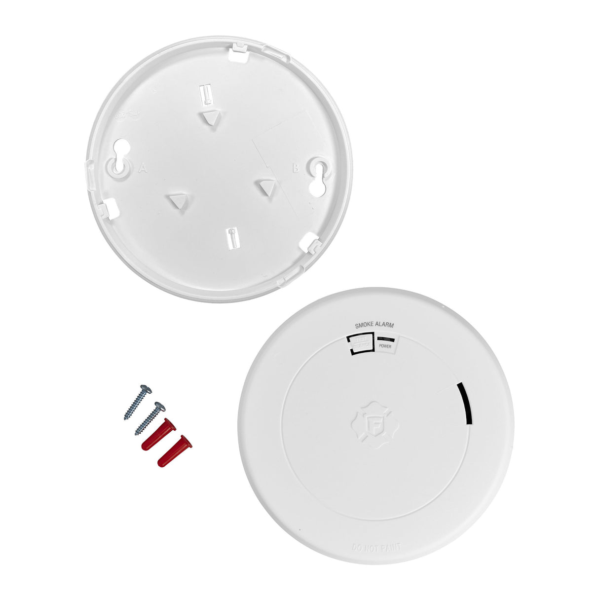 10-Year Battery Smoke Alarm with Slim Profile Design