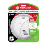 Interconnect Hardwire Smoke and CO Alarm with Battery Backup and Voice