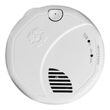 Interconnect Battery-Operated Smoke and CO Alarm with Voice