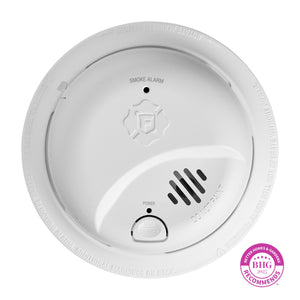 Interconnect Hardwire Smoke Alarm with Battery Backup