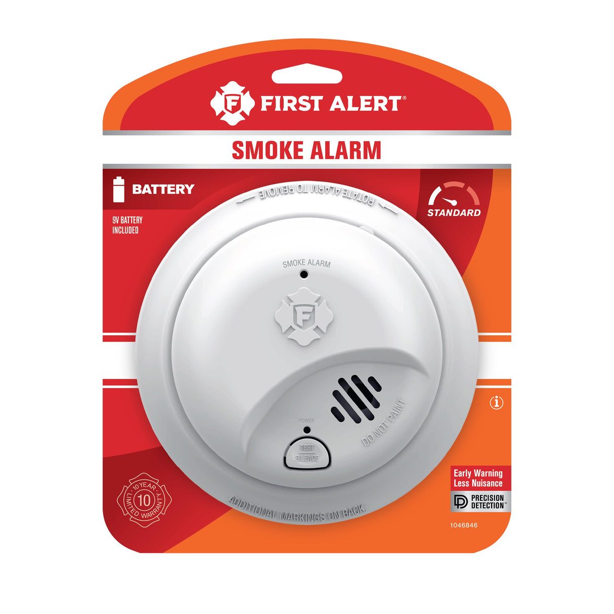 RV Approved Battery-Operated Smoke Alarm