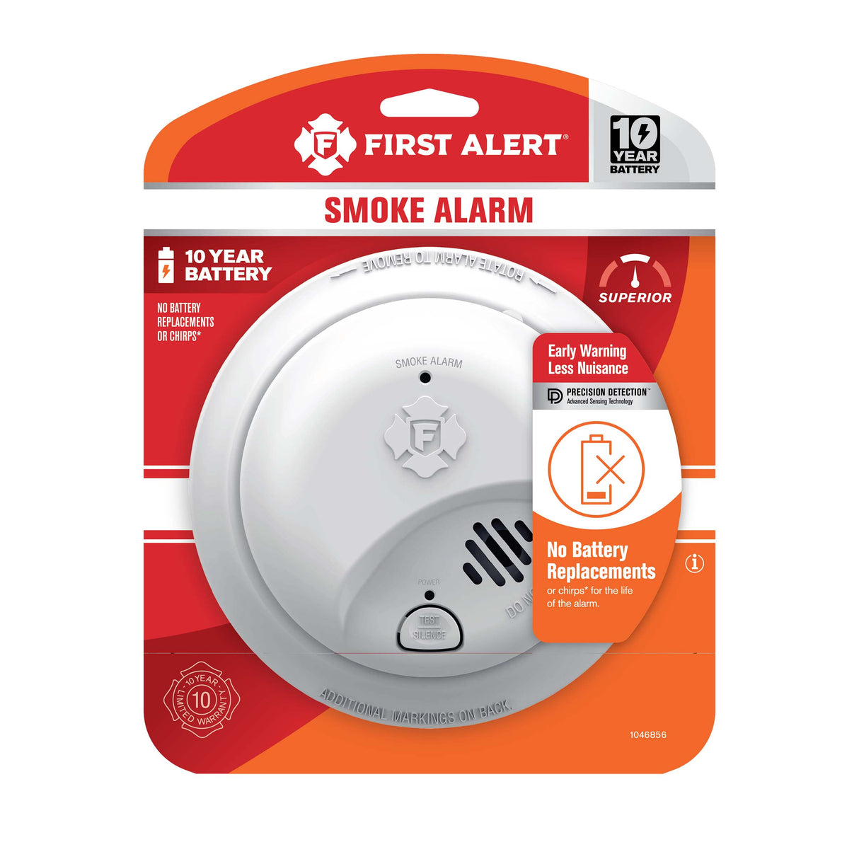 10-Year Battery Smoke Alarm