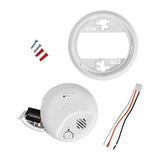 Interconnect Hardwire 2-in-1 Smoke and CO Alarm with Battery Backup