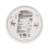 ZCOMBO Wireless Smoke and Carbon Monoxide Alarm Works with ZWAVE Ring - Back