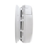 ZCOMBO Wireless Smoke and Carbon Monoxide Alarm Works with ZWAVE Ring - Side